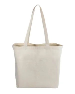 120 ct 18 in Large Size Value Canvas Tote Bag with Long Handles - By Case