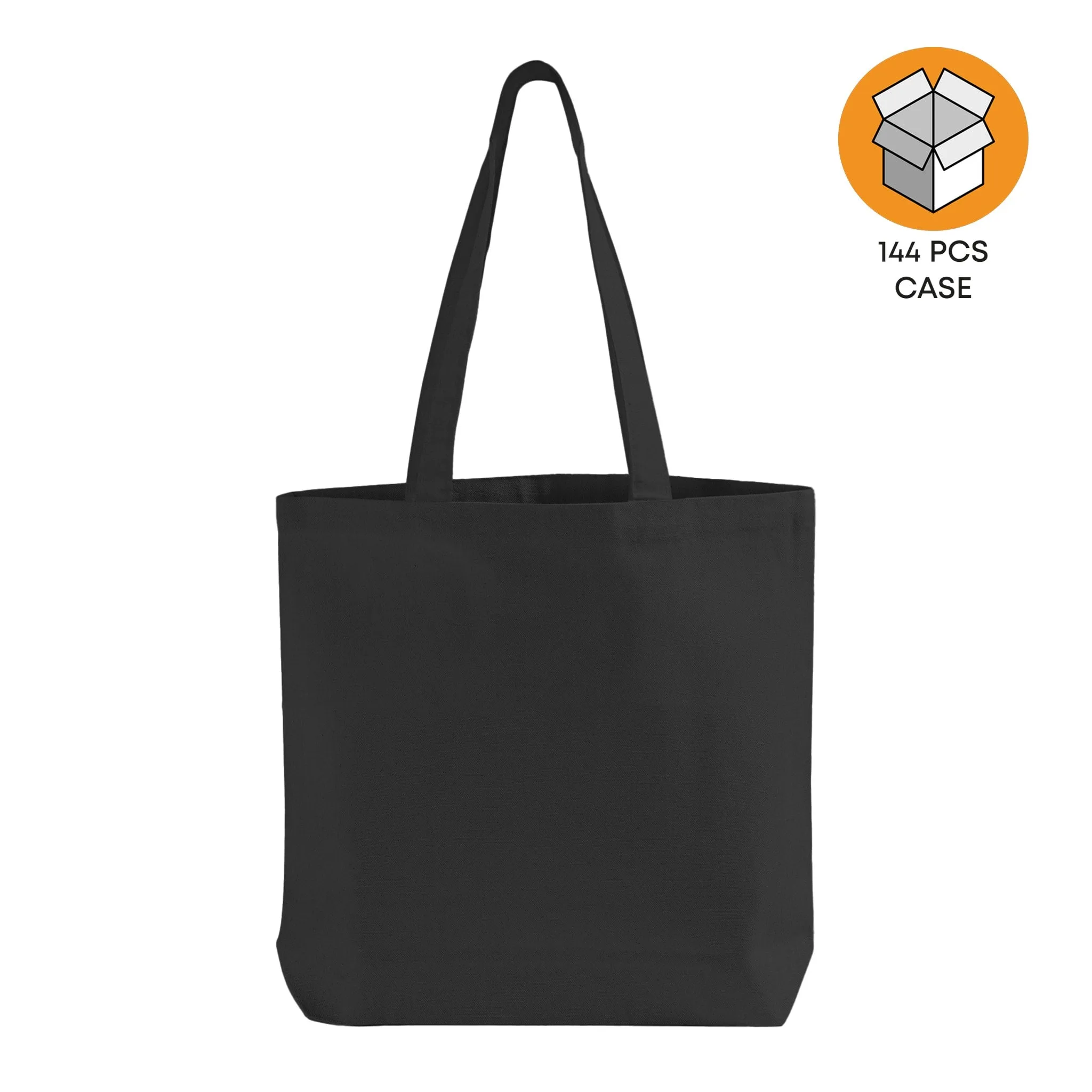 144 ct Canvas Value Gusset Tote - By Case