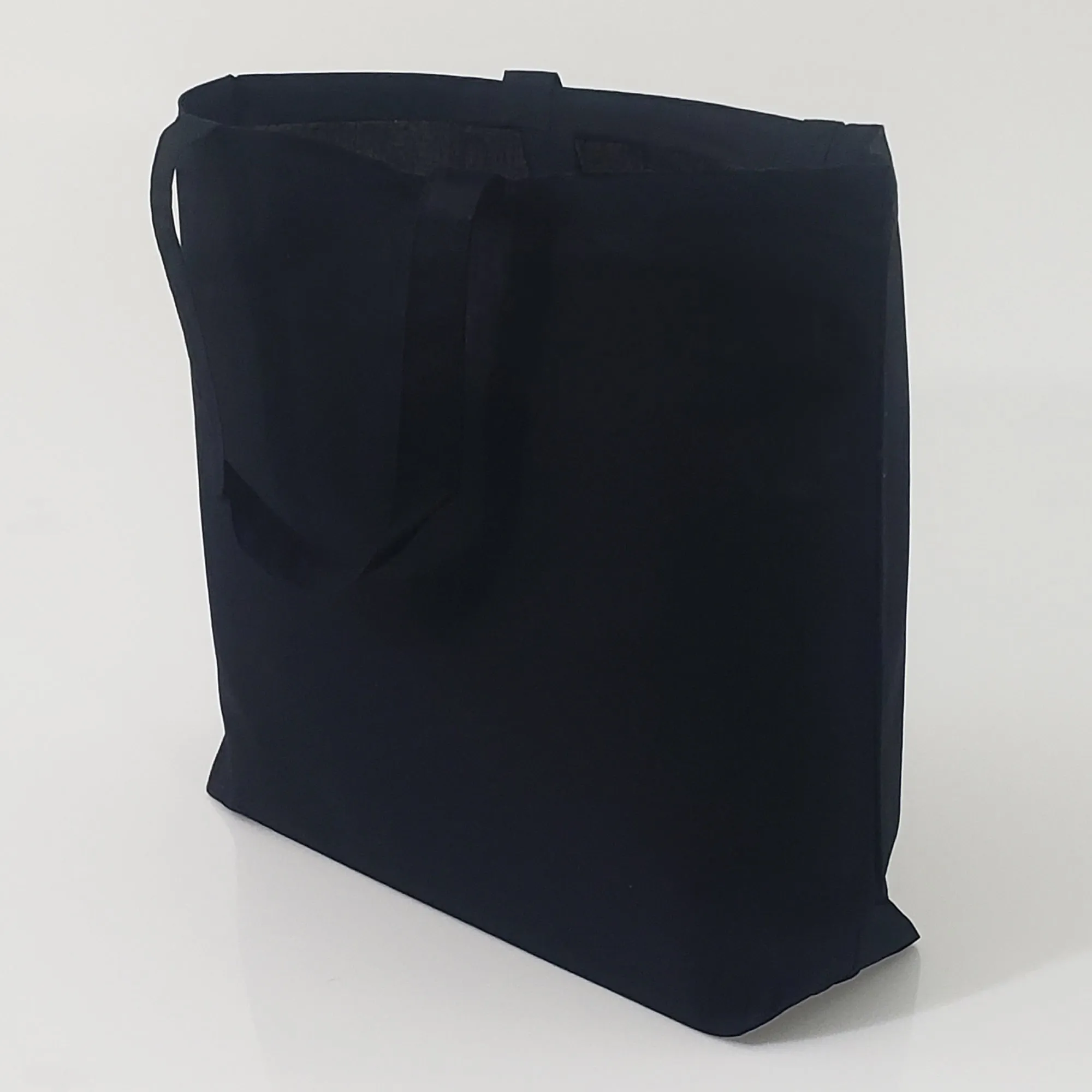 144 ct Large Cotton Basic Grocery Tote Bags - By Case