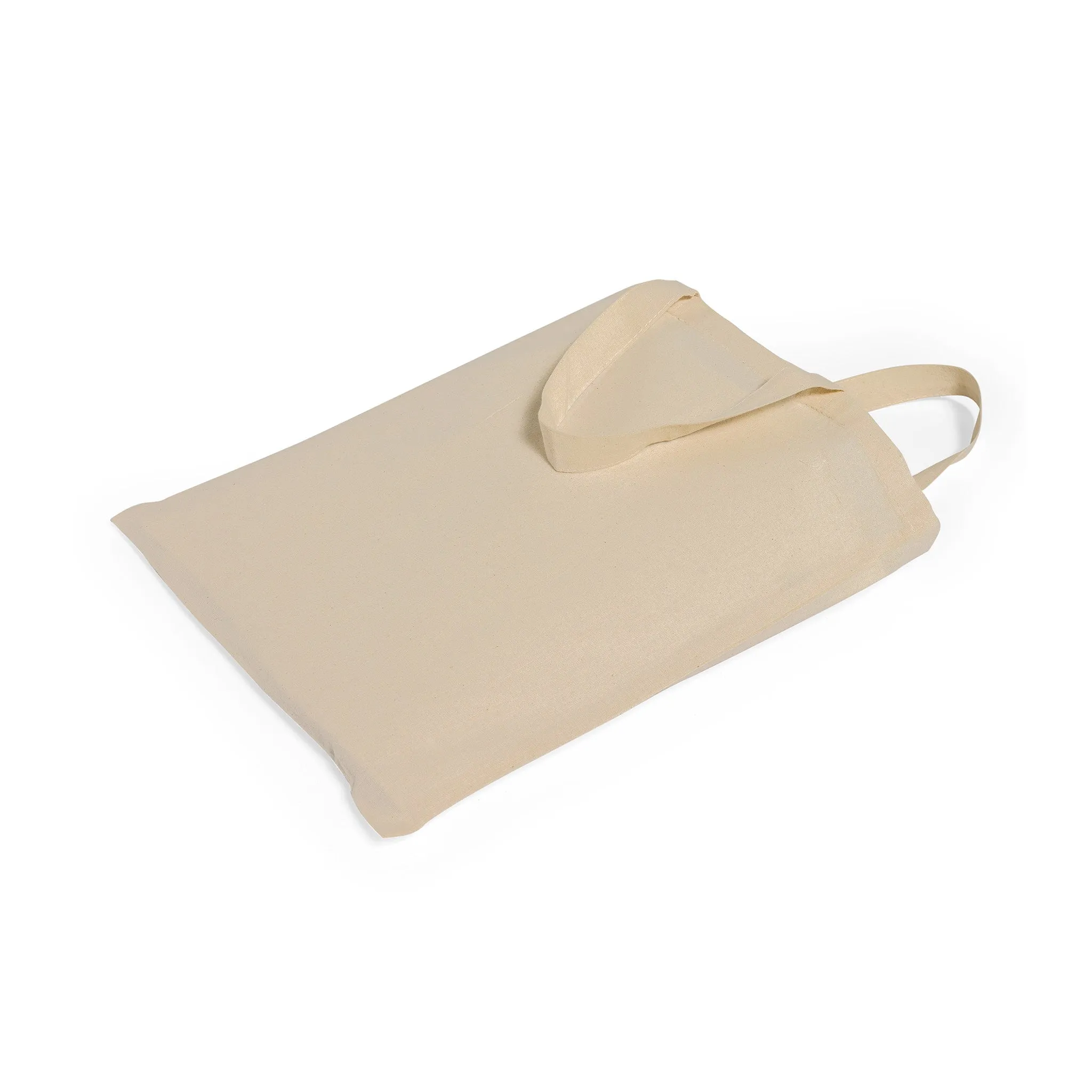 15 in Short Handle 100% Cotton Tote Bags / Document Holder Totes