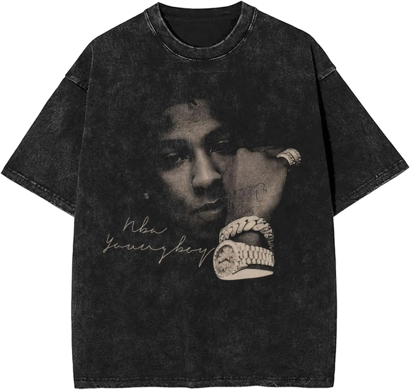 2025 Music Tour T-Shirts Unisexr Avant Casual Cotton Retro Tops Black