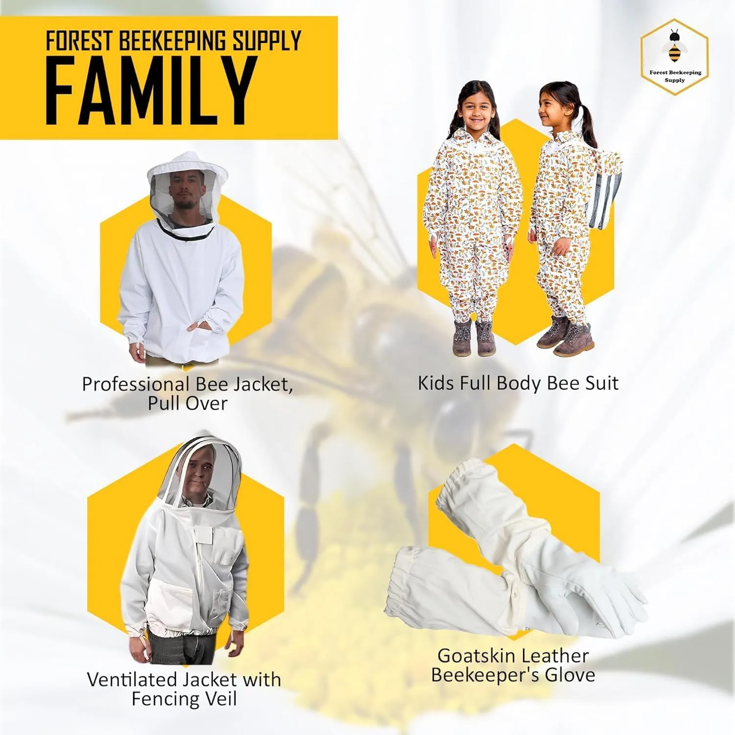 3 layer Ultra Ventilated Beekeeping Jacket for men and women with Round Veil Hood, Vented Premium Beekeeper Jackets for Professional, Commercial, and Beginner Beekeepers (3XL)