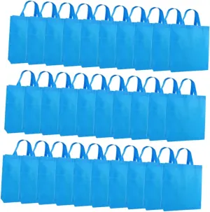 30pcs Storage Bag Changeable Tote Bag Utility Tote Shopping Bag Reusable Grocery Bag Random
