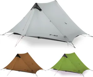 3F UL Gear Lanshan Ultralight Tent Waterproof Professional Hiking Tent 1 Person 2 Person Tents