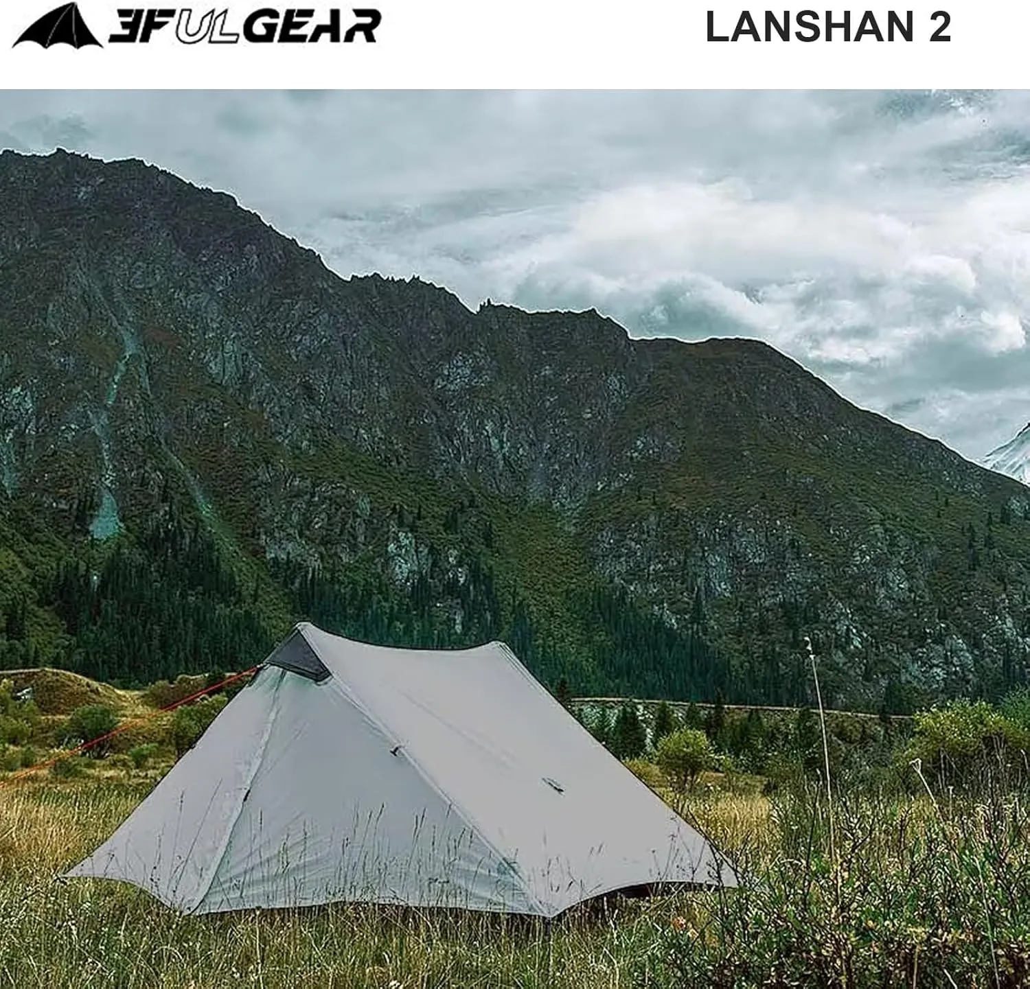 3F UL Gear Lanshan Ultralight Tent Waterproof Professional Hiking Tent 1 Person 2 Person Tents