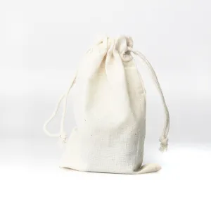 4x6 Cotton Muslin Drawstring Bags (25 Pack)