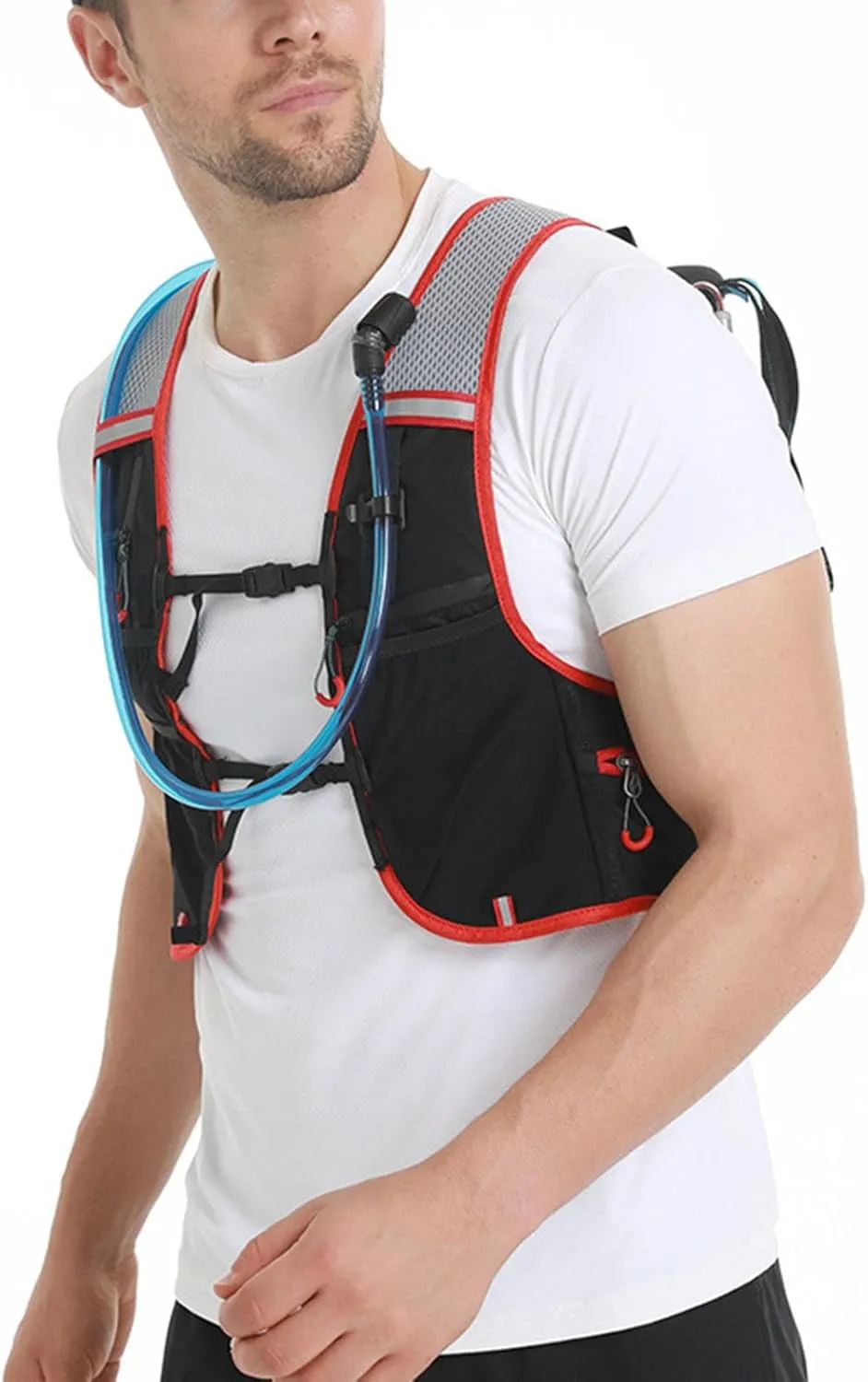 5L Lightweight Running Backpack Outdoor Sports Water Bag Backpack Without Water Bag or Water Bottle
