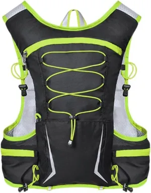 5L Lightweight Running Backpack Outdoor Sports Water Bag Backpack Without Water Bag or Water Bottle