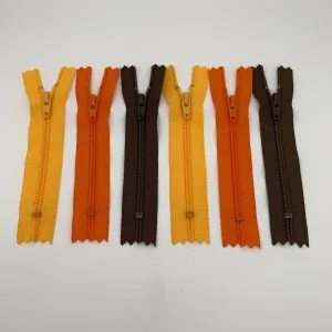 6pc YKK nylon coil zipper