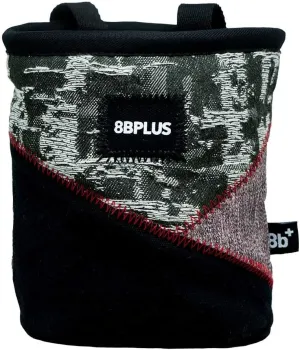 8BPLUS PROBAG - Chalk Bag for Climbing & Bouldering - Belt, Carabiner and Giftbox Included - Wide Opening - Brush Holders for Left & Right Handers
