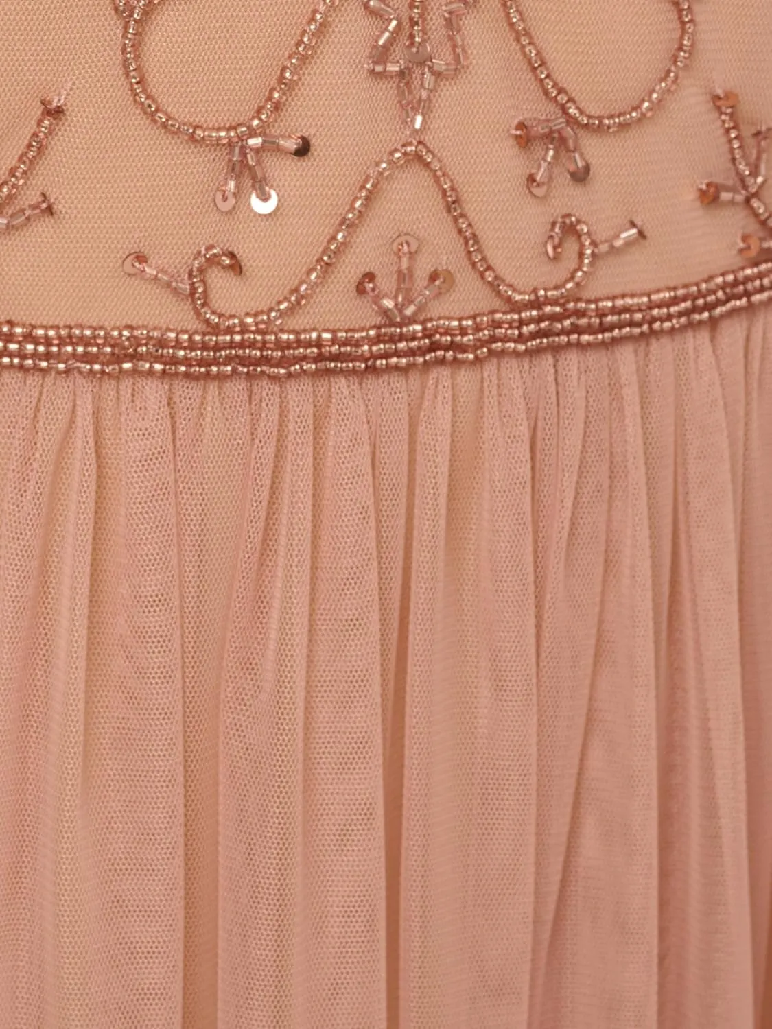 Adrianna Papell Women's Beaded Long Dress