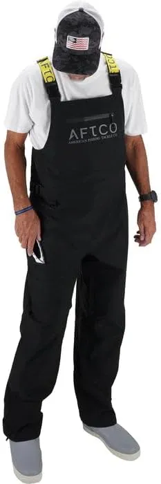 AFTCO Men's Barricade Bib - Blue - S, M, L, XL, 2X - Fishing Bibs