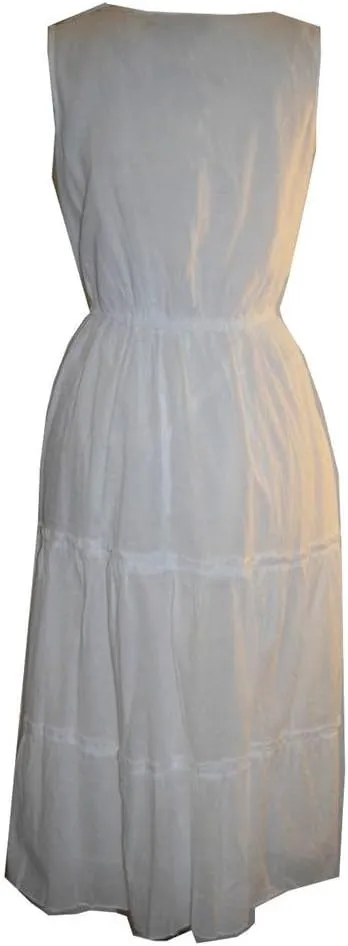 Agan Traders Women's 2025 Spring Summer Cotton Casual Casual Mid Length Dress Gown