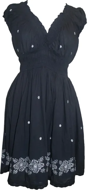 Agan Traders Women's 2025 Spring Summer Cotton Casual Casual Mid Length Dress Gown