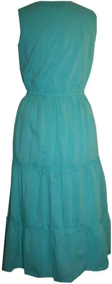 Agan Traders Women's 2025 Spring Summer Cotton Casual Casual Mid Length Dress Gown