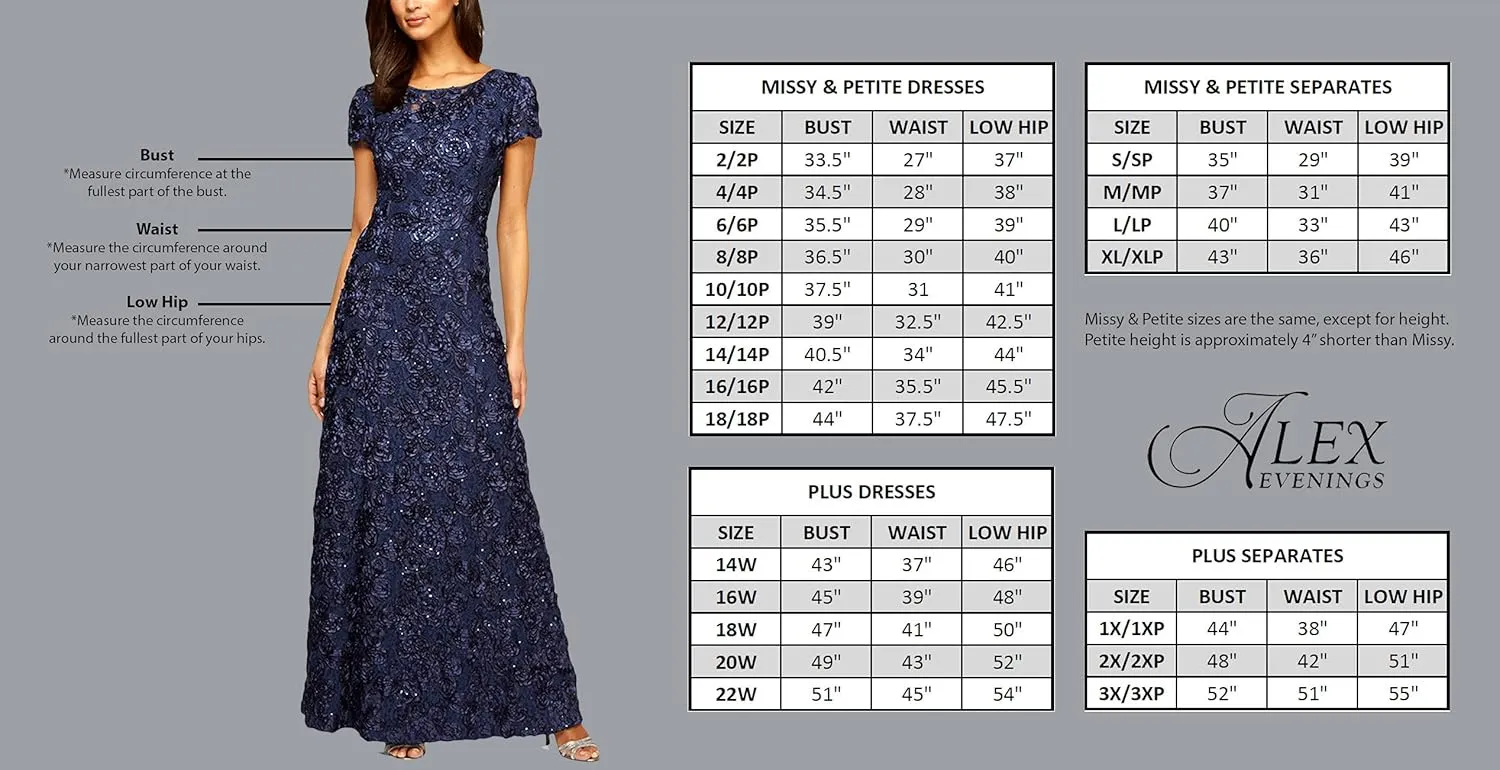 Alex Evenings Women's Short Shift Dress with Embellished Illusion Detail