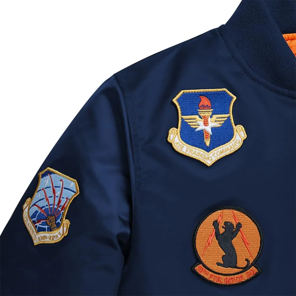 Alpha Industries Boys' Squadron MA-1 Flight Jacket