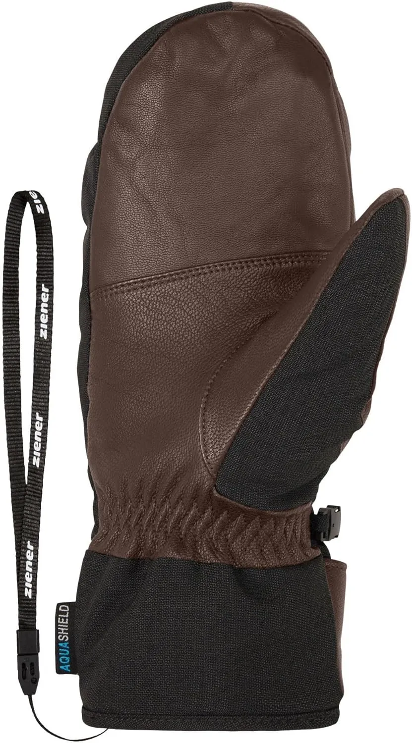 Alpine Men's Ski Gloves GETTERO AS Brown