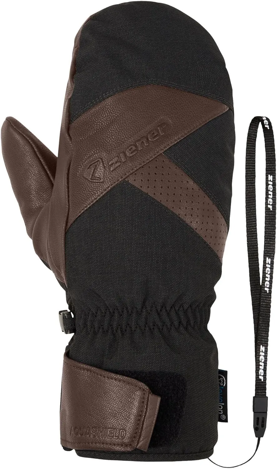 Alpine Men's Ski Gloves GETTERO AS Brown