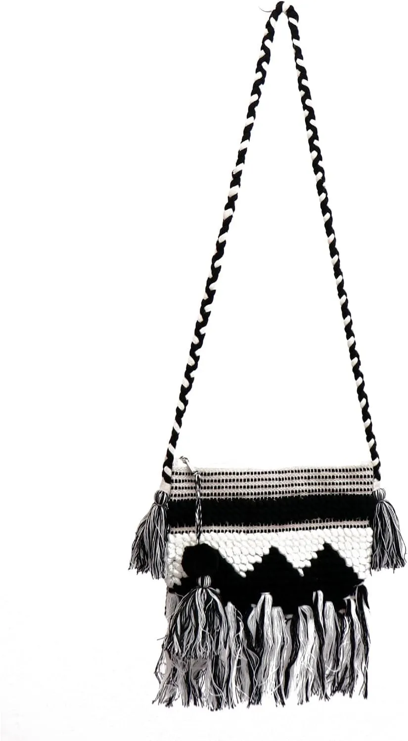 ANKIT INTERNATIONAL Rajasthani handloom Thread Hand Made Design Shoulder Bag For Women|Cotton recycled bags for women