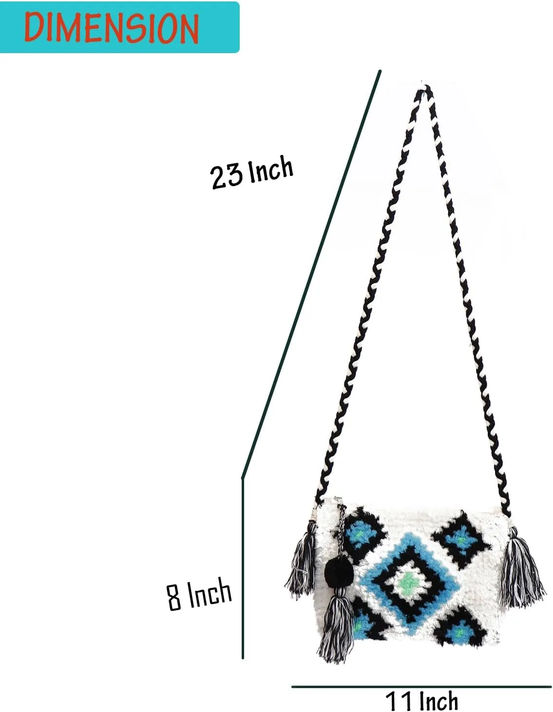 ANKIT INTERNATIONAL Rajasthani handloom Thread Hand Made Design Shoulder Bag For Women|Cotton recycled bags for women