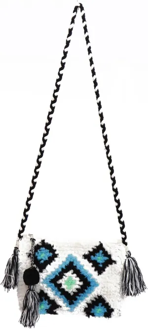 ANKIT INTERNATIONAL Rajasthani handloom Thread Hand Made Design Shoulder Bag For Women|Cotton recycled bags for women