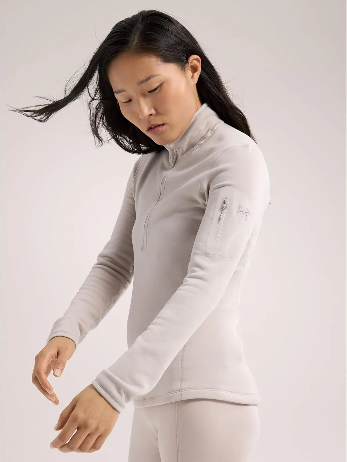 Arc'teryx Rho Heavyweight Zip Neck Women's | Warm Polartec Stretch Fleece Base Layer