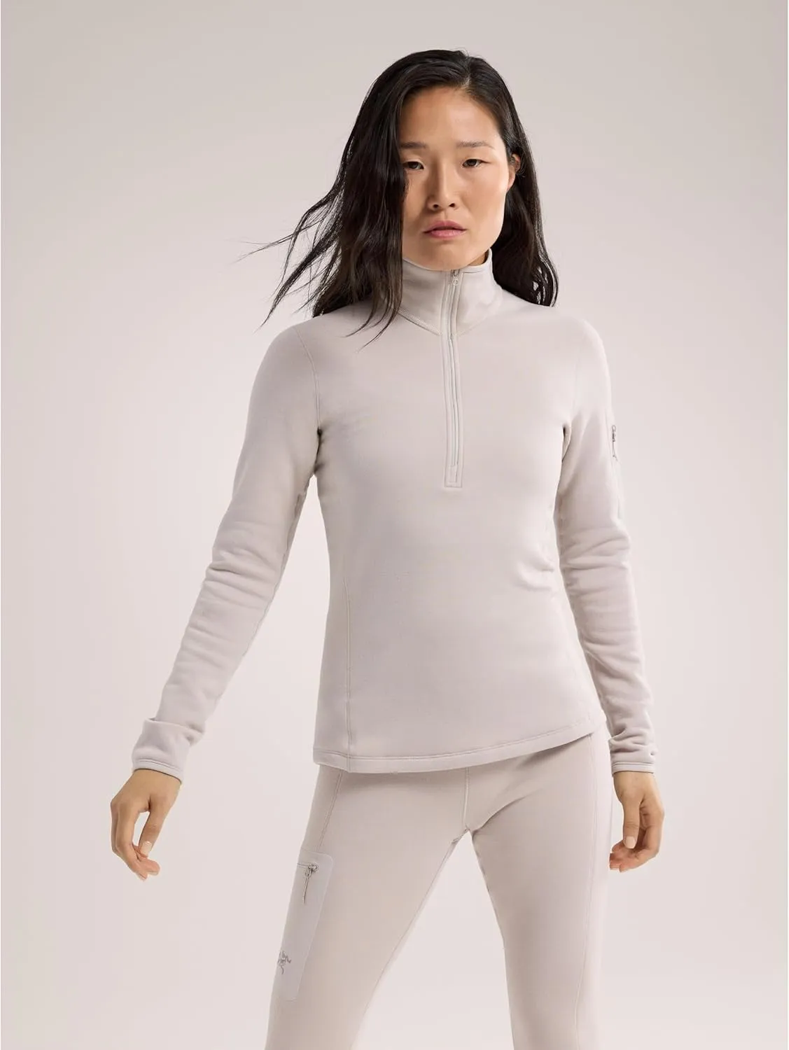 Arc'teryx Rho Heavyweight Zip Neck Women's | Warm Polartec Stretch Fleece Base Layer