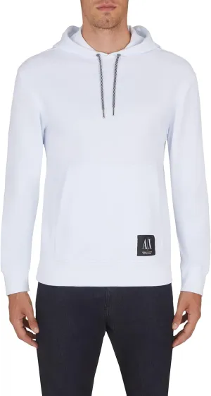 Armani Exchange Men's Cotton French Terry Basic Hooded Sweatshirt