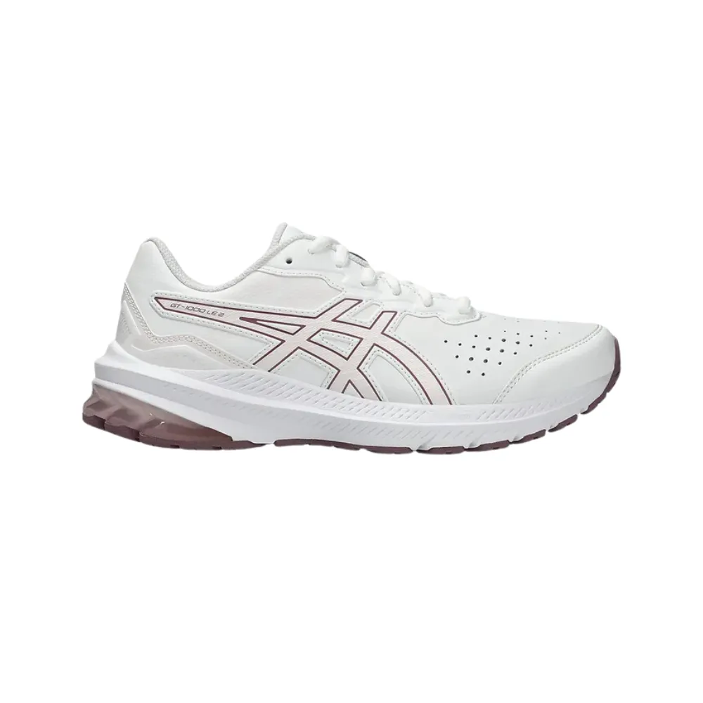 Asics GT-1000 LE 2 (D Wide) Womens White/Pale Pink