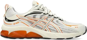 Asics Unisex Gel-Quantum 180 VIII Sportstyle Shoes, 4.5, Cream/Shocking Orange