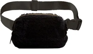 Athletica Everywhere Fleece Belt Bag,Crossbody Bag Fanny Pack for Women,Cute Mini Everywhere Bum Hip Waist Pack,Gold Buckle Dupes