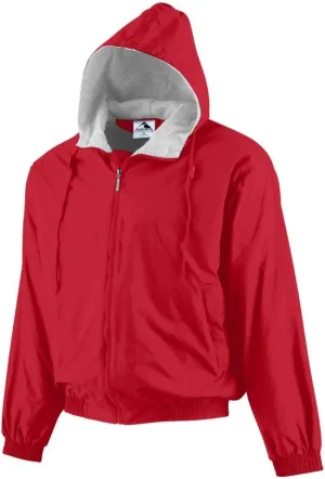 Augusta Sportswear Hooded Taffeta Jacket/Fleece Lined