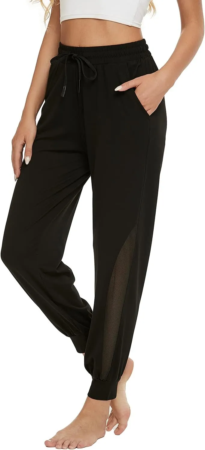AvaCostume Women's Lightweight Sweatpants Yoga Joggers Casual Pants with Pockets