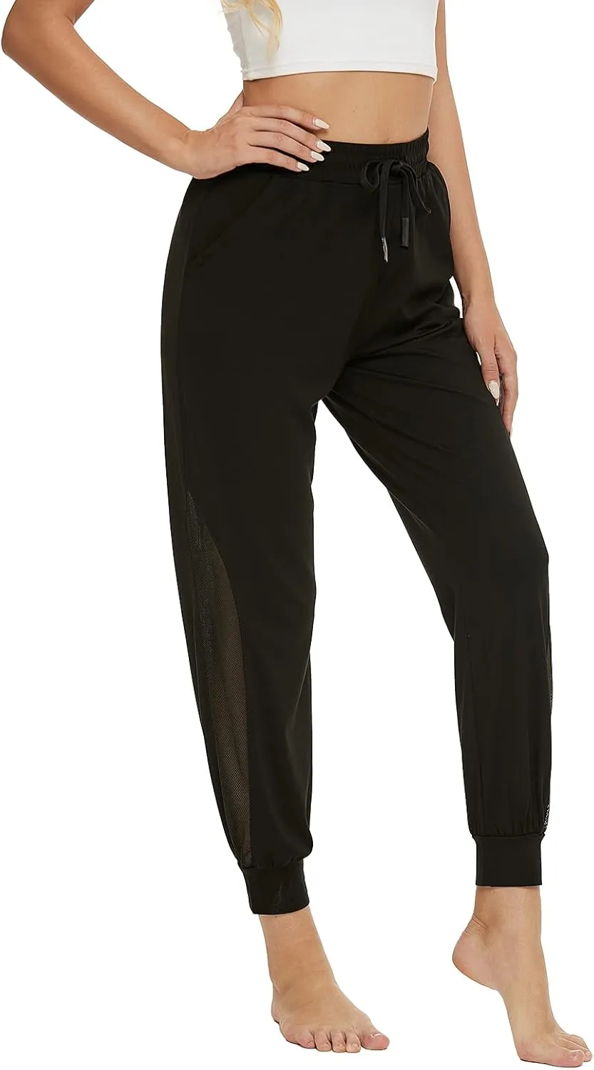 AvaCostume Women's Lightweight Sweatpants Yoga Joggers Casual Pants with Pockets