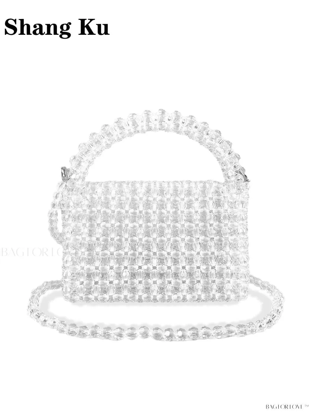 BagForLove - Chic Mini Satchel with Intricate Beading