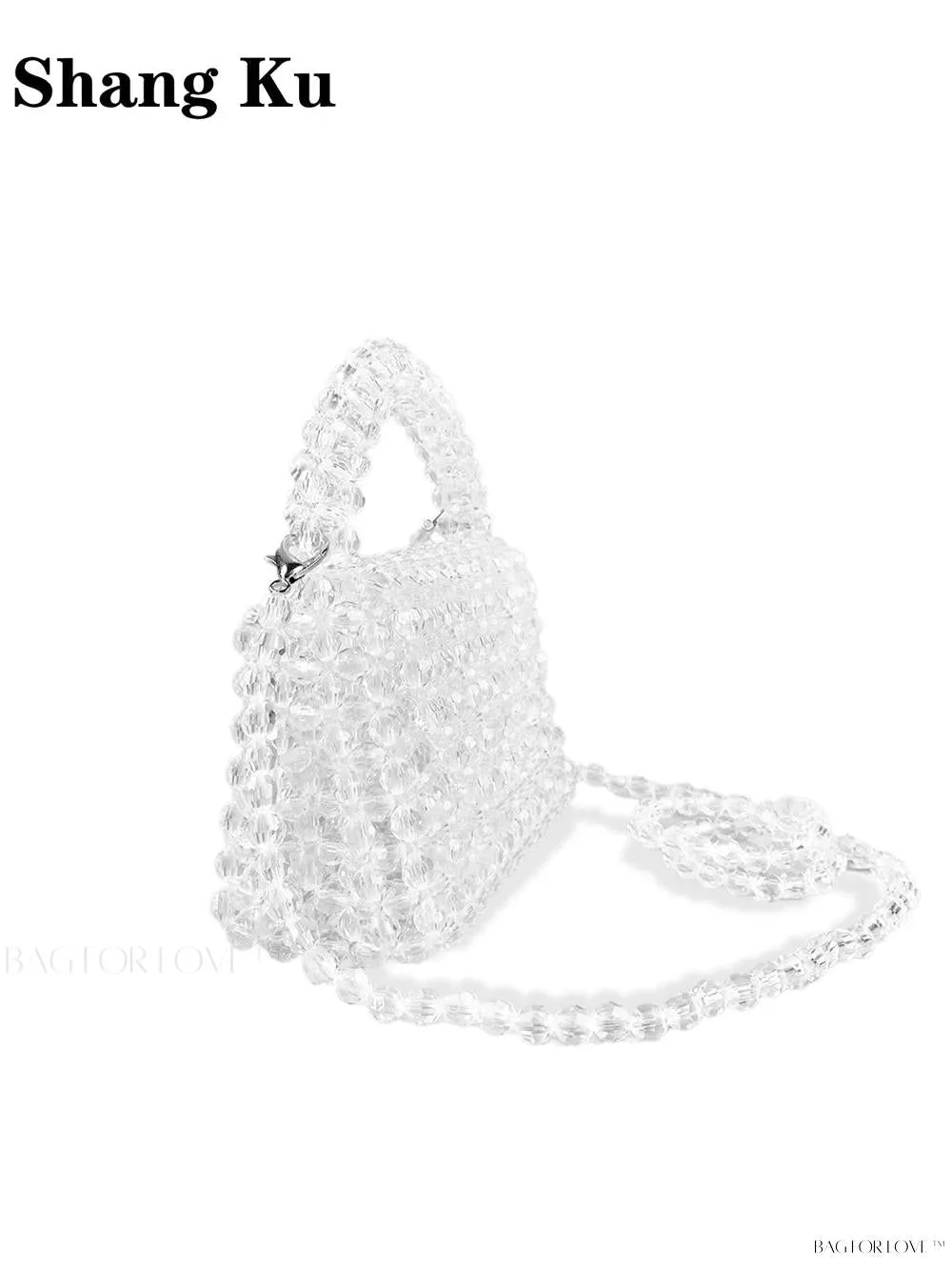 BagForLove - Chic Mini Satchel with Intricate Beading