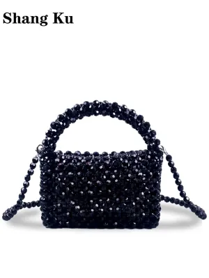 BagForLove - Chic Mini Satchel with Intricate Beading