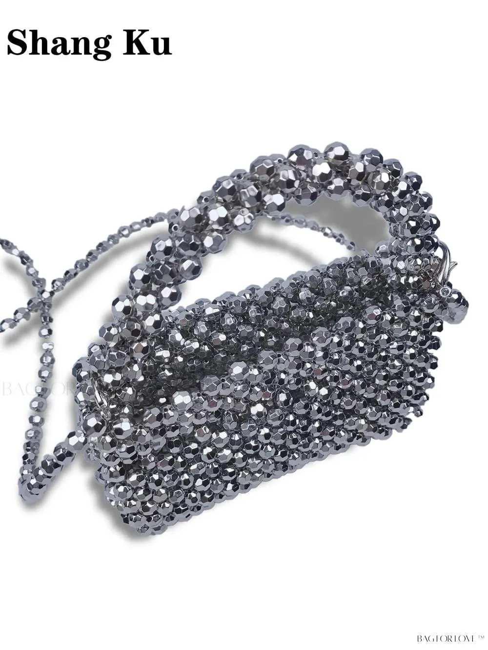 BagForLove - Chic Mini Satchel with Intricate Beading