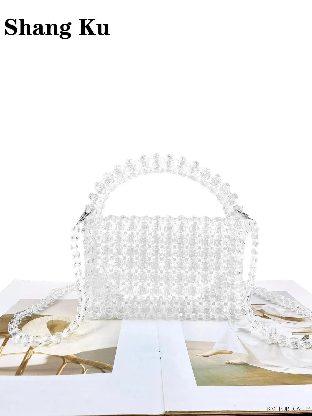 BagForLove - Chic Mini Satchel with Intricate Beading