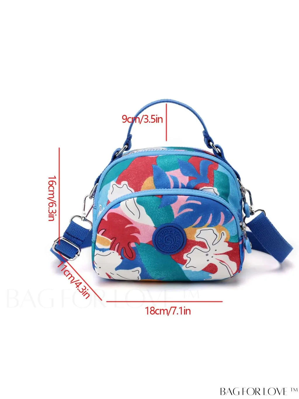 BagForLove - Stylish Waterproof Crossbody Handbag with Multiple Pockets