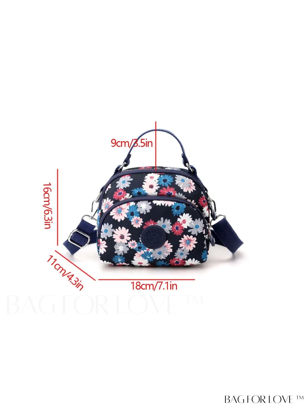 BagForLove - Stylish Waterproof Crossbody Handbag with Multiple Pockets