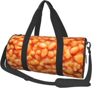 Baked Beans Sports Gym Duffel Bag For Men Women Weekender Travel Workout Training Handbag