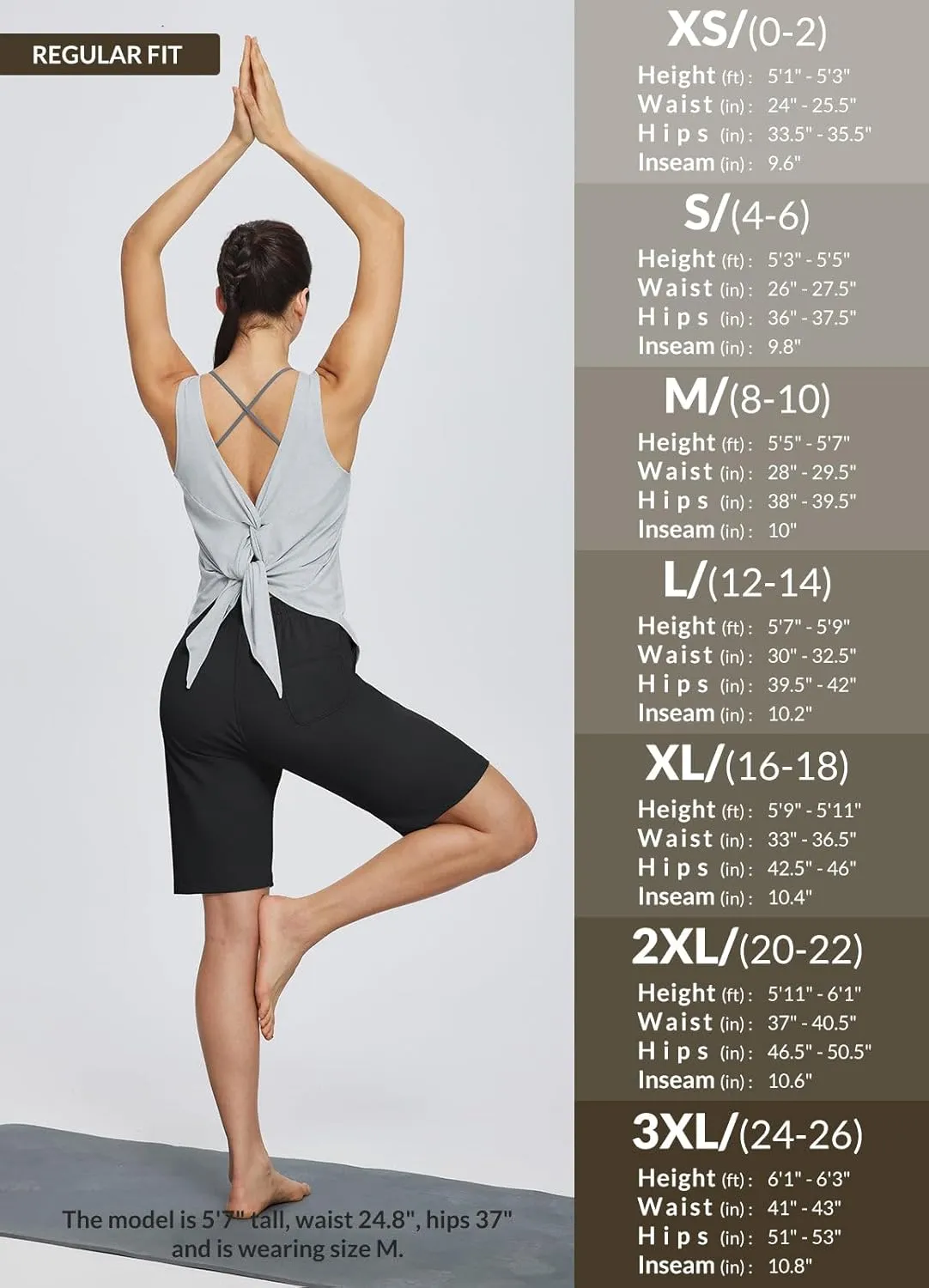 baleaf Women's Cotton Bermuda Long Shorts 10" Knee Length Loose Drawstring Waist Sweat Shorts with Pockets Casual Summer