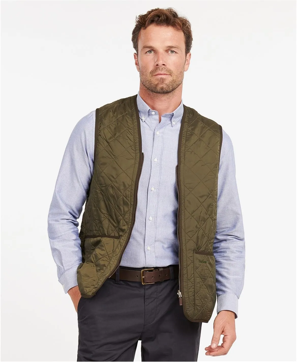 Barbour Men's Polarquilt Waistcoat/Zip-In Liner