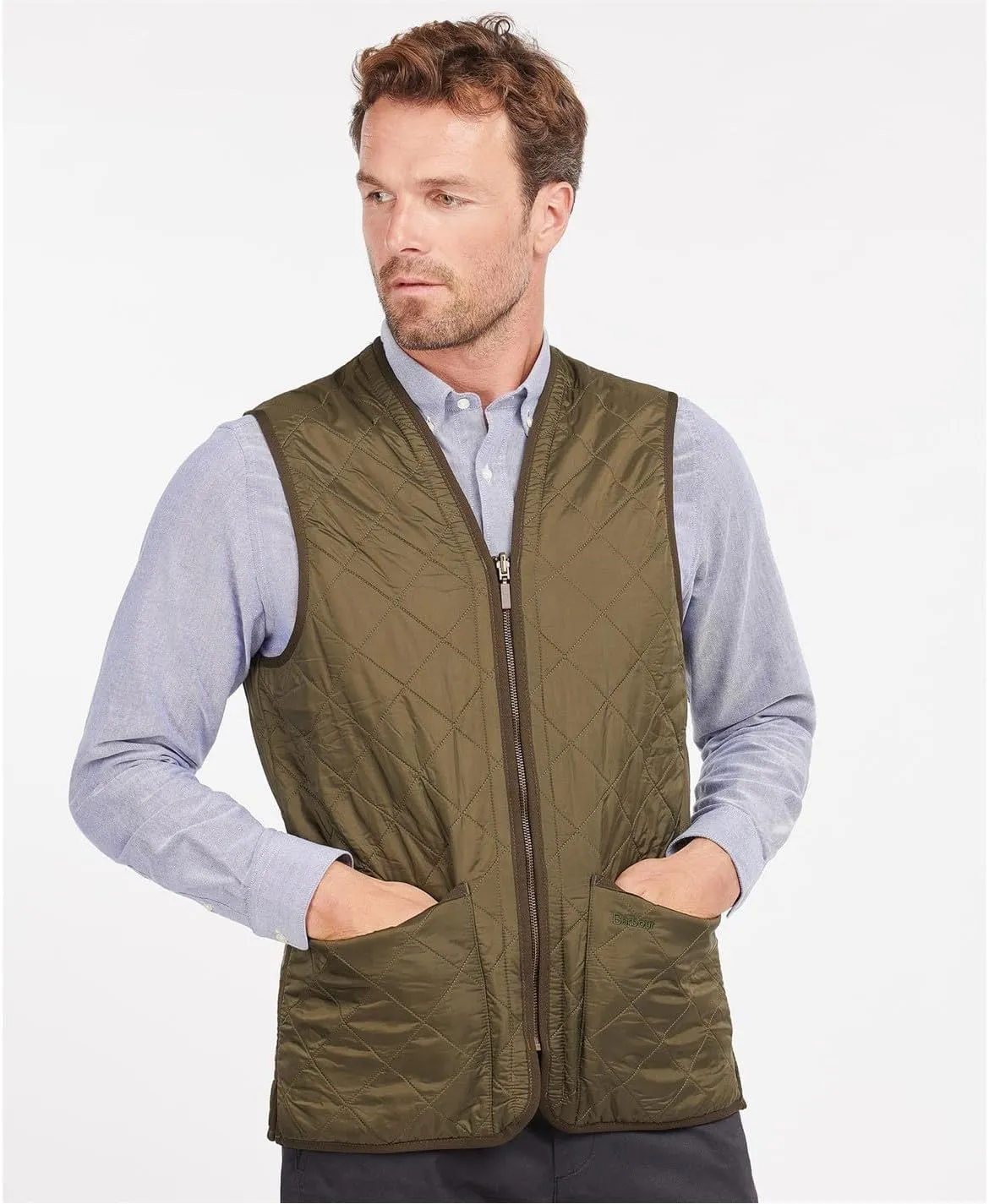 Barbour Men's Polarquilt Waistcoat/Zip-In Liner