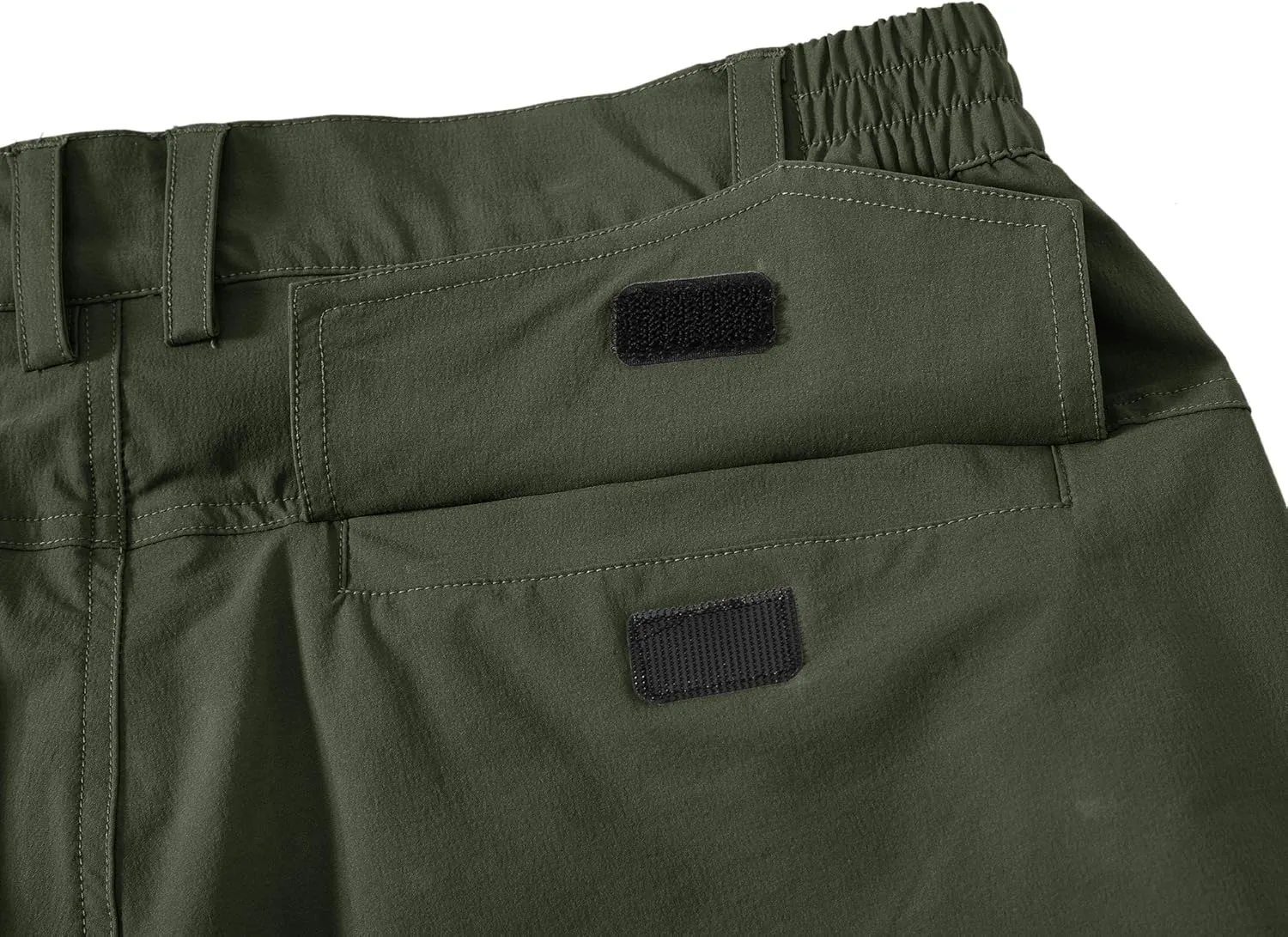 BASUDAM Men's Cargo Hiking Pants Quick Dry Lightweight Stretch Water Resistant Summer Outdoor Work Travel with Pockets