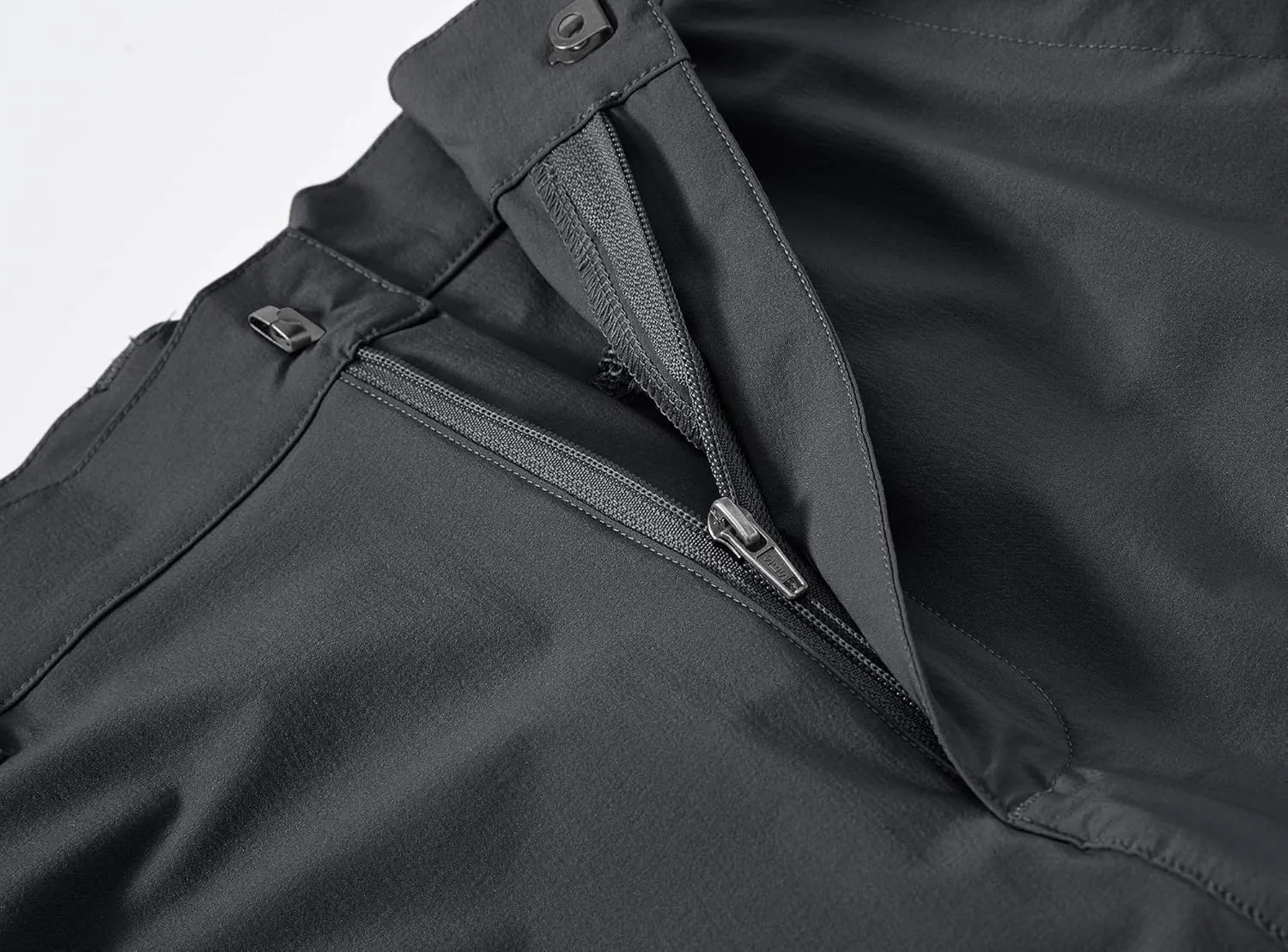 BASUDAM Men's Cargo Hiking Pants Quick Dry Lightweight Stretch Water Resistant Summer Outdoor Work Travel with Pockets