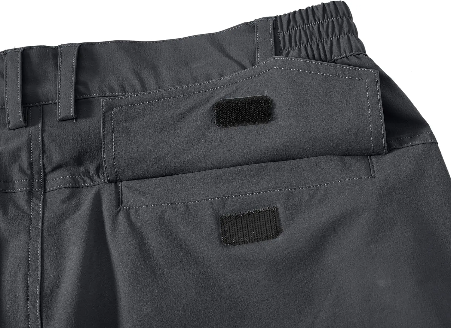 BASUDAM Men's Cargo Hiking Pants Quick Dry Lightweight Stretch Water Resistant Summer Outdoor Work Travel with Pockets