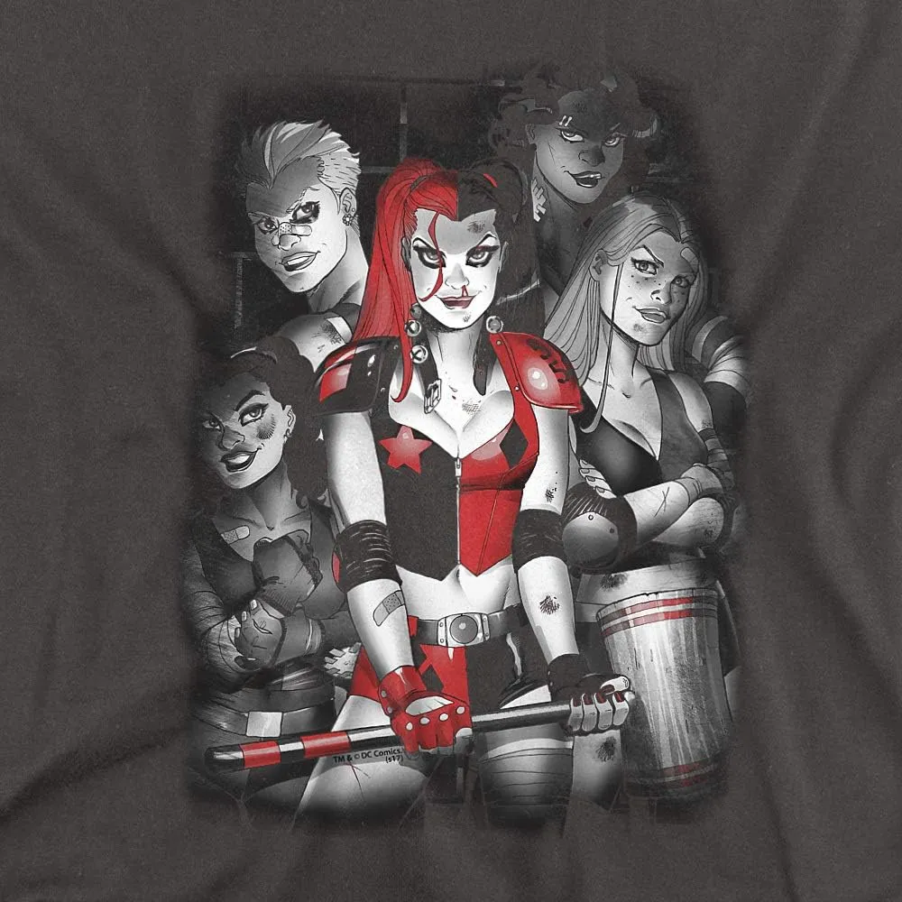 Batman Bad Gals Bw Women's T Shirt